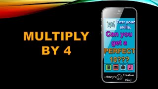 Multiplication Challenge for kids (Table of 4)