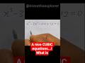 How to Solve For X | Algebraic EXPRESSION | Cubic -Quadratic  Equation #shorts  #algebra