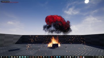 Exploding Barrel Blueprint preliminary WIP