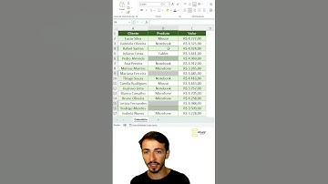 Preenchendo células em branco no Excel | #shorts