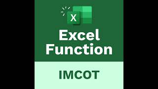 The Learnit Minute - IMCOT Function #Excel #Shorts screenshot 3