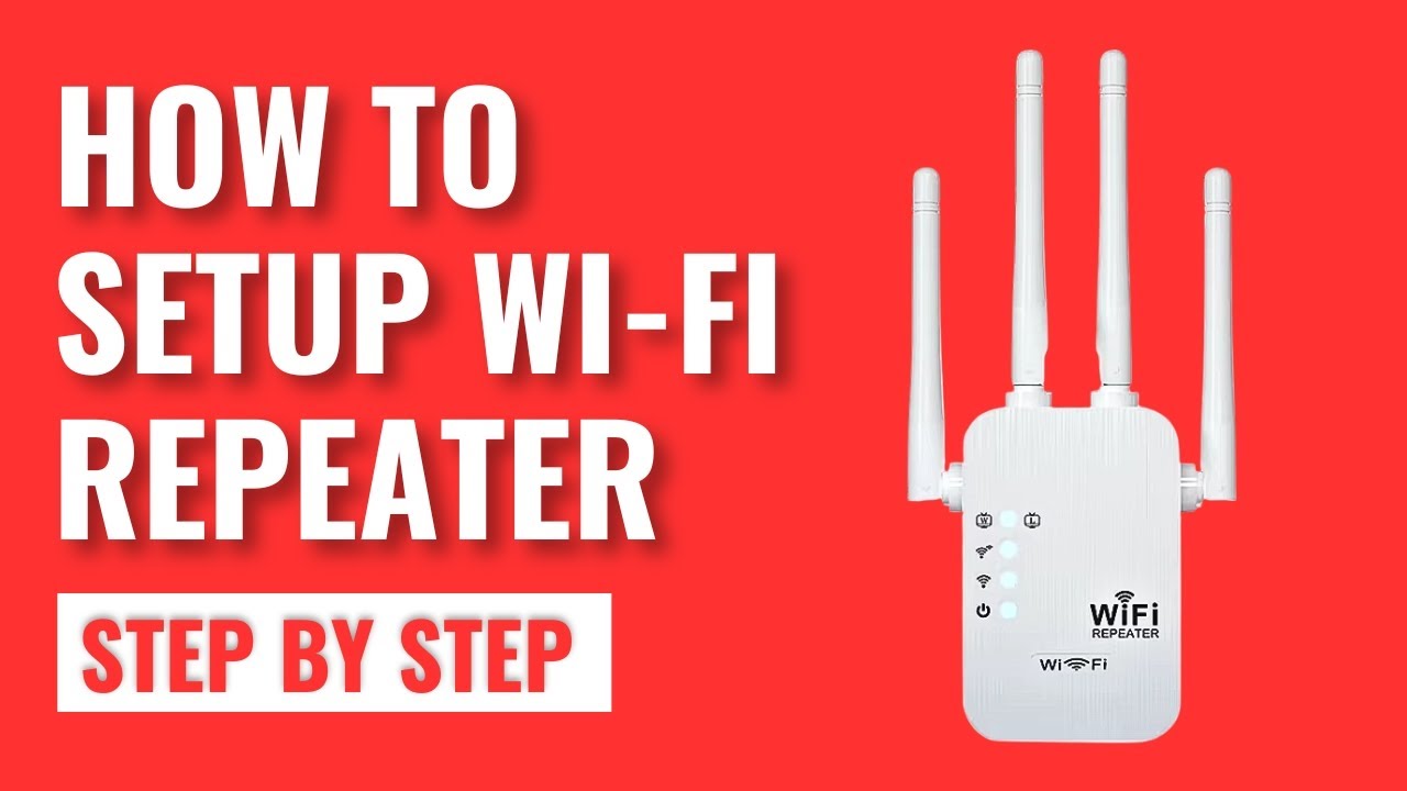 How to Setup WIFI Repeater | How to setup wifi extender - YouTube