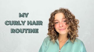 Short Curly Hair Routine