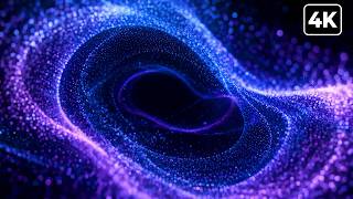 Blue Cosmic Spiral 4K Motion Background | Abstract Event Visual Loop