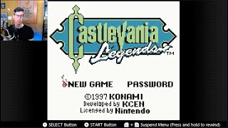 Playing Castlevania Legends for the first time!