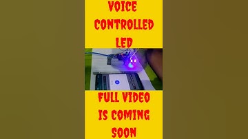 Voice Controlled Led Using Arduino | Voice Controlled Light Using Arduino and Bluetooth ||