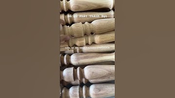 Con Tiện Cầu Thang Gỗ Gõ | Liên hệ đặt hàng Sđt/zalo: 0949162839