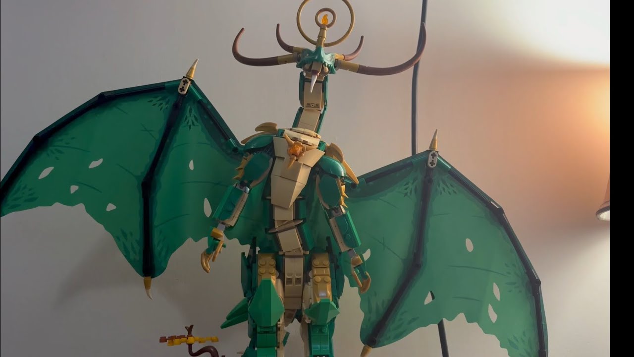 Lego Ninjago Legends, The Guardian Dragon (71847) Set Review - YouTube