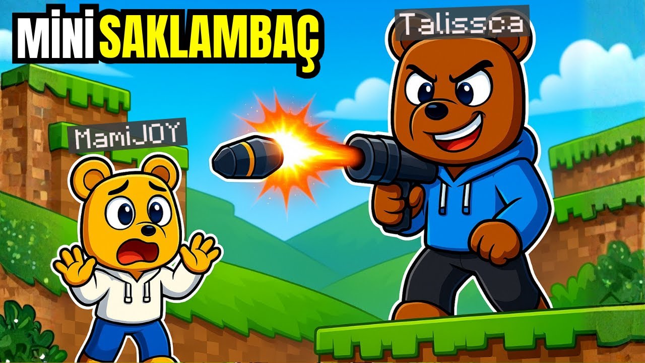 Mini Saklambaç Oynadık, EFSANE İntikam Aldım💥 | Super Bear Adventure Gameplay
