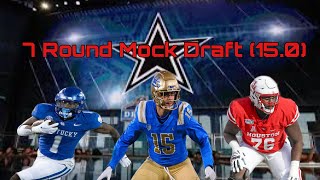 Dallas Cowboys 7 Round 2024 Mock Draft (15.0)