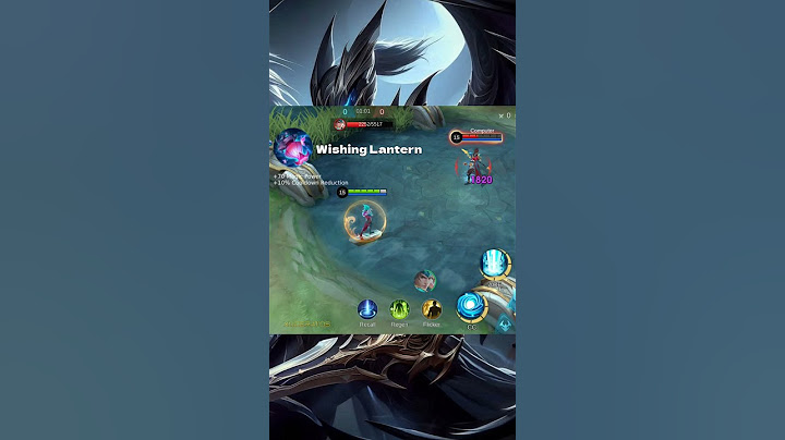 Explanation of Wishing Lantern Equipment #mobilelegends  #mlbbcreatorcamp