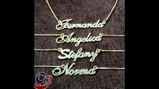 Colar com nome Personalizado Graffitte Joias