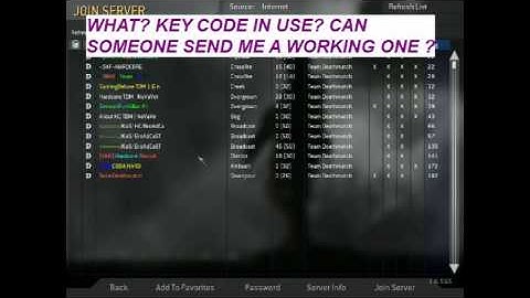 Key-code cod 4