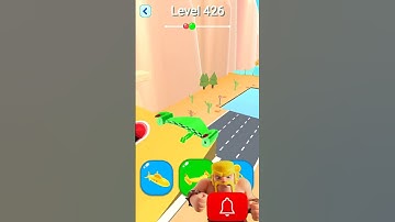 Shape-shifting Funny Race All Level Gameplay Walkthrough Master Level #426 BeamNG.drive #Shorts