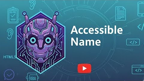 Accessible Names