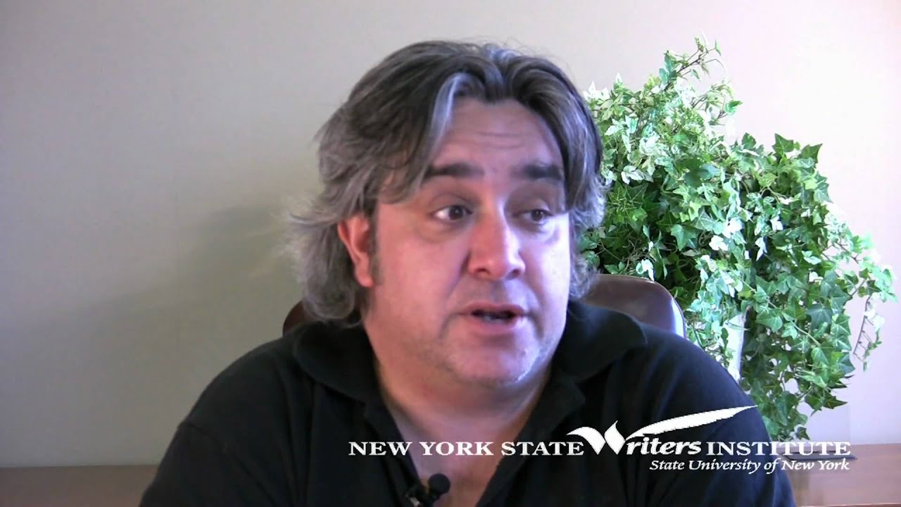 Stephen Adly Guirgis at the NYS Writers Institute in 2010