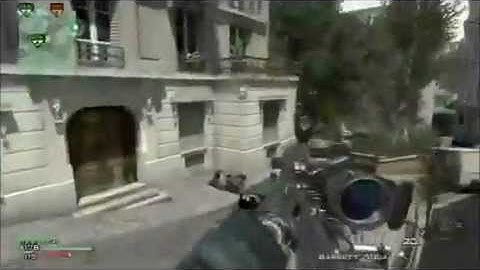 MW3 - 360 No Scope W/ Barret 50 Cal