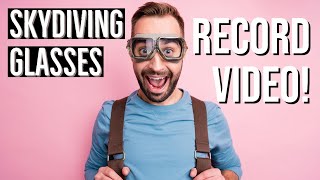 Level Up Your Adrenaline Rush With Video Recording Glasses For Skydiving!  #skydiving