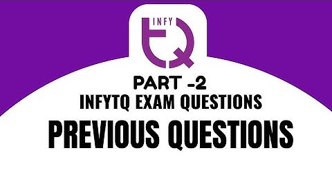 infytq exam question and answer explained question-2 || infytq certification questions