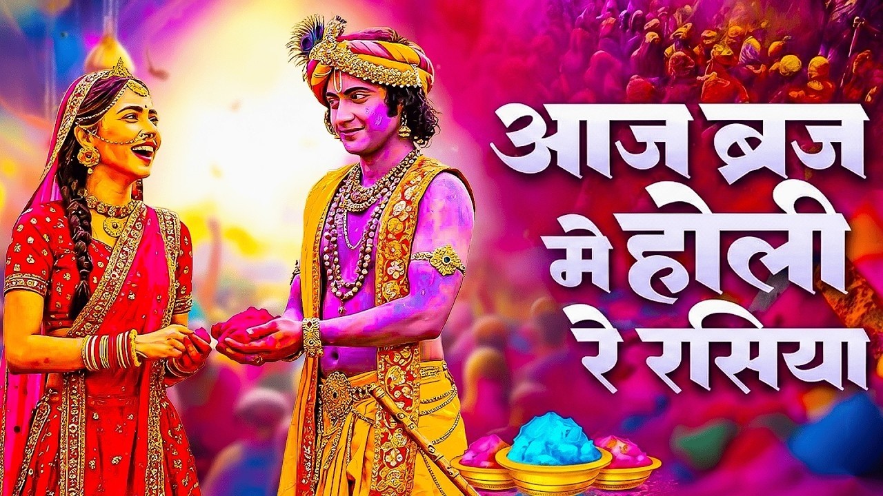 Aaj Brij Mein Hori Re Rasiya | आज बिरज में होरी रे रसिया | Krishna Bhajan | Holi Bhajan 2026
