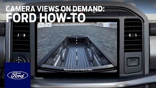 Ford F150: Camera Views on Demand | Ford HowTo | Ford