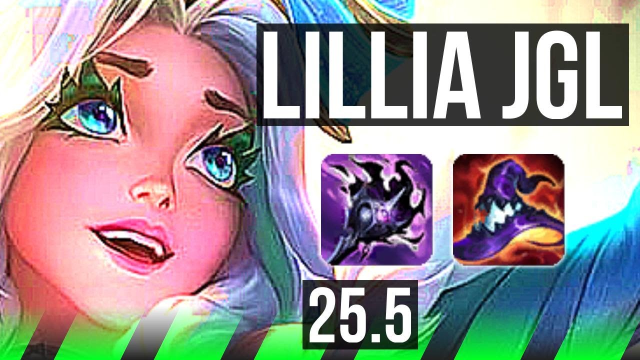 LILLIA vs DARIUS (JGL) | KR Diamond | 25.5