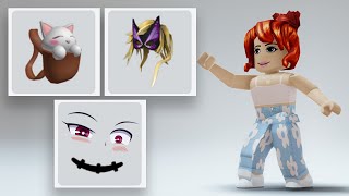 GET THESE FREE ITEMS IN ROBLOX NOW! 😳😱