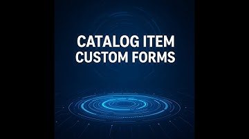 Aria Automation QuickStart - Custom Forms