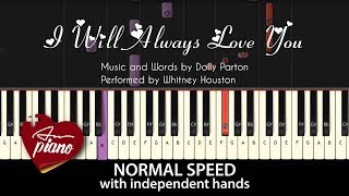 I Will Always Love You - Easy Piano Tutorial & Sheets screenshot 2