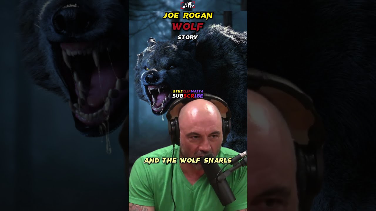 Joe Rogan IMITATES WOLF SNARL STORY Shorts Neildegrassetyson