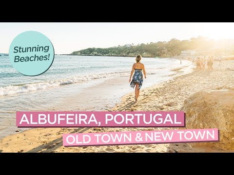 Albufeira, Portugal - Exploring Old Town and New Town