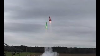 Pringles can drag race - redneck rocketry