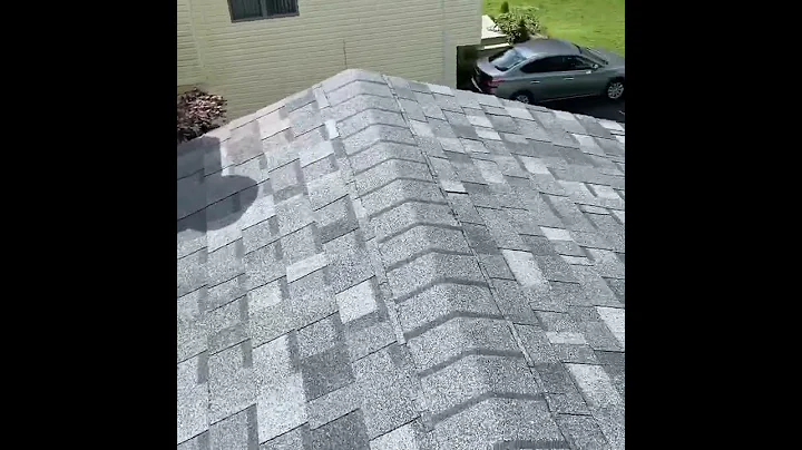 New roof install color charcoal