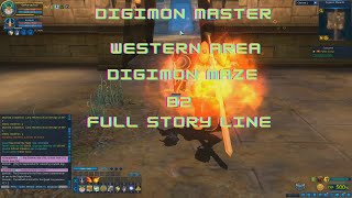 Digimon Masters Western Area Digimon Maze B2 Full StoryLine