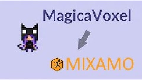 MagicaVoxel - Importer vers Mixamo