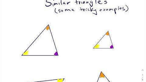 Similar triangles within parallel lines (tricky cases)