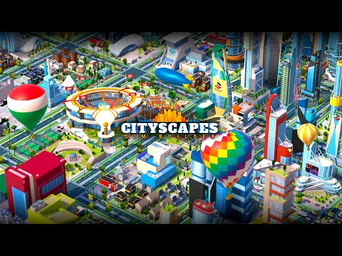 Cityscapes: Sim Builder (by Playstack Ltd) Apple Arcde IOS Gameplay Video (HD)