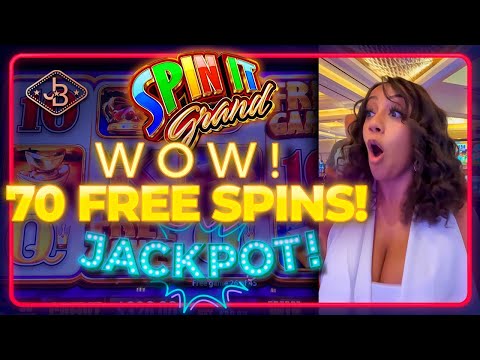 WOW! 75 Free Spins on Spin it Grand! JACKPOT 🎰