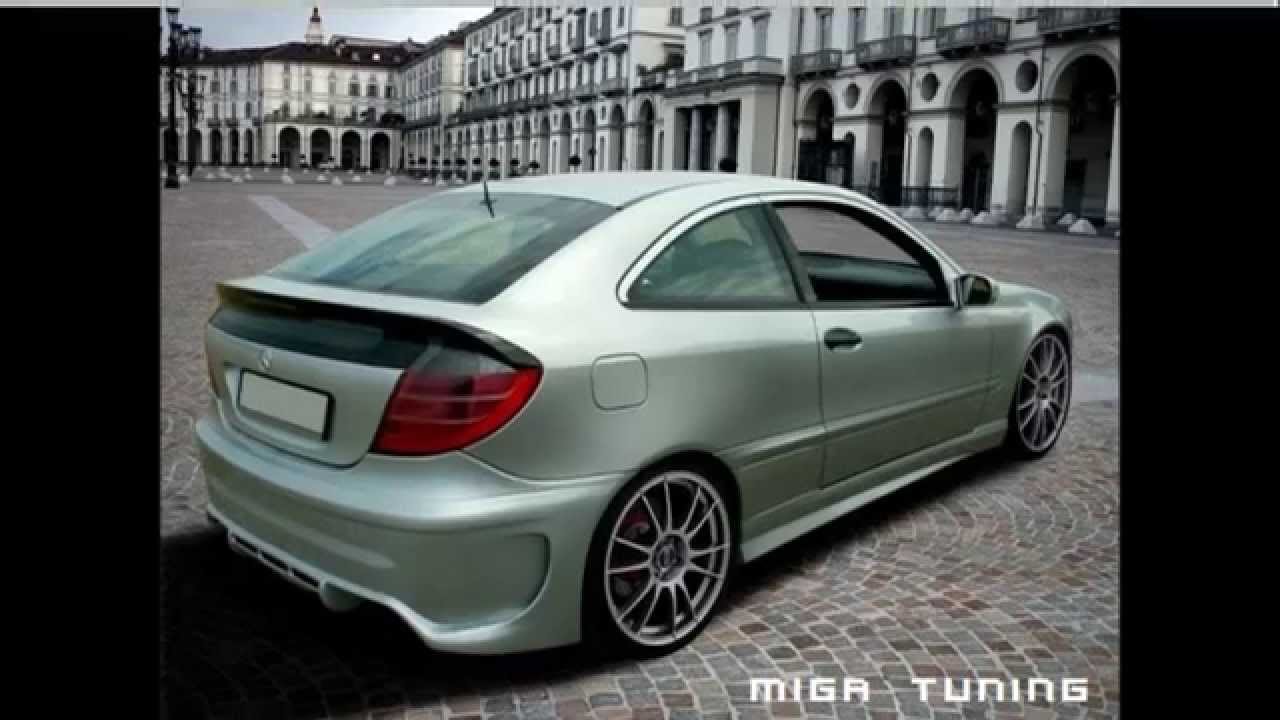 MERCEDES SPORT COUPE TUNING BODY KIT - YouTube