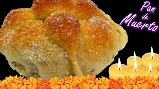 💓 💀 PAN DE MUERTO DE MANTEQUILLA  💀 💓 RECETA PAN DE MUERTO