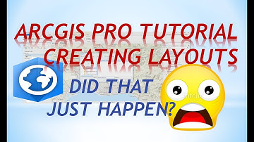 Arcgis tutorial | Creating map layouts in ArcGIS Pro
