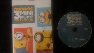 Opening To Minions 3 Mini Movie Collection 2016 DVD (Better Version)