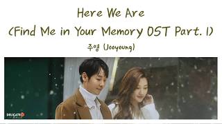 Download lagu JOOYOUNG Here We Are Find Me in Your Memory OST Part 1 JOOYOUNG Here We Are Find Me in Your Memory OST Part 1
