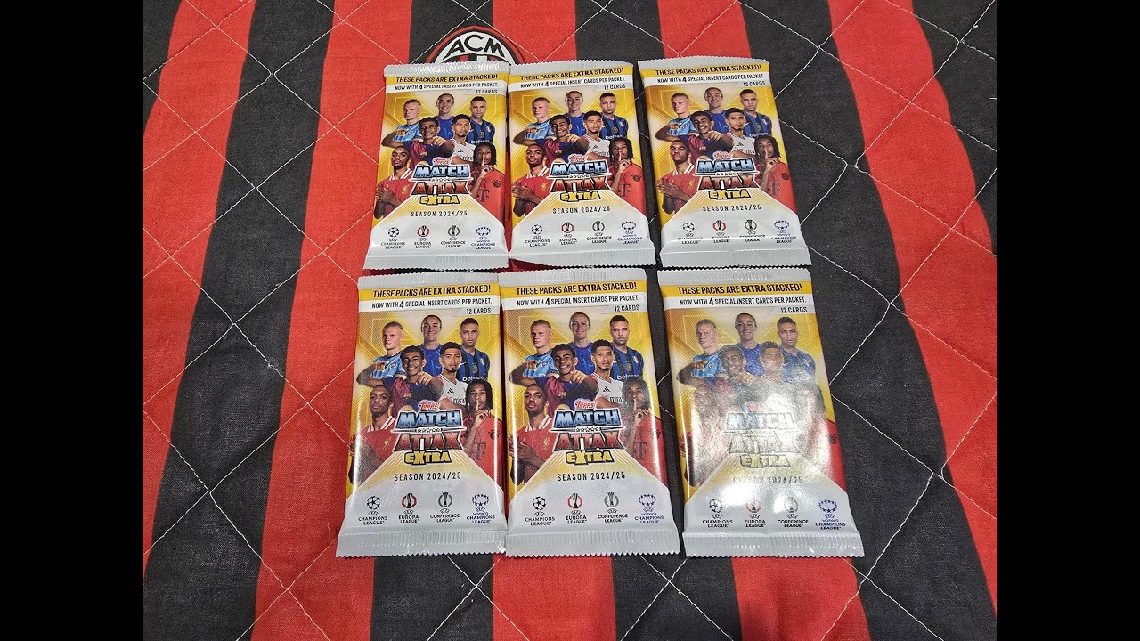 TOPPS MATCH ATTAX EXTRA 2024/25 - OTWIERAM 6 SASZETEK - CZY WPADŁ JAKIŚ HIT???