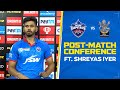 Post-Match Press Conference | Shreyas Iyer | #DCvRCB