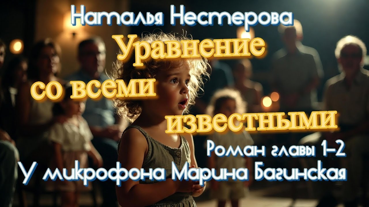 Наталья Нестерова "Уравнение со всеми известными" Роман главы 1-2 У микрофона Марина Багинская