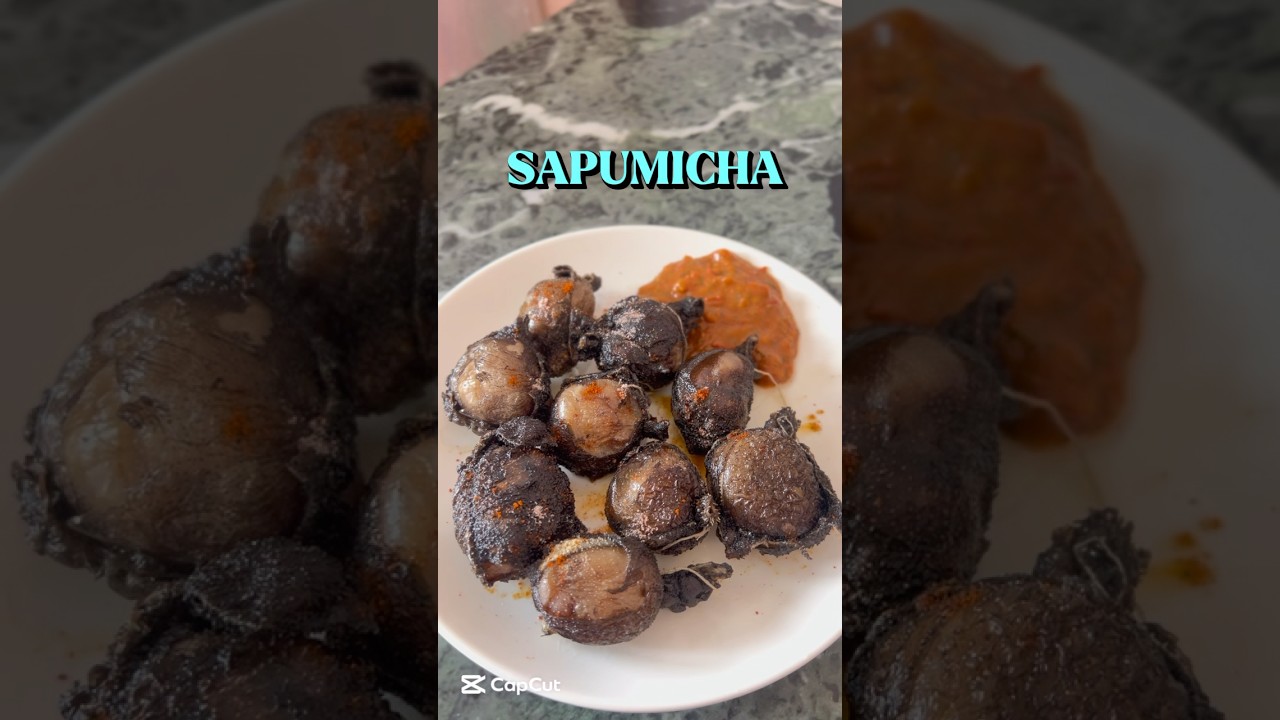 First time trying Newari dish SAPUMICHA 😁😋😍