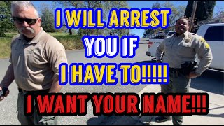 &quot;YES YOU&#39;RE BEING DETAINED!!&quot; LAKEPORT, CA FIRST AMENDMENT