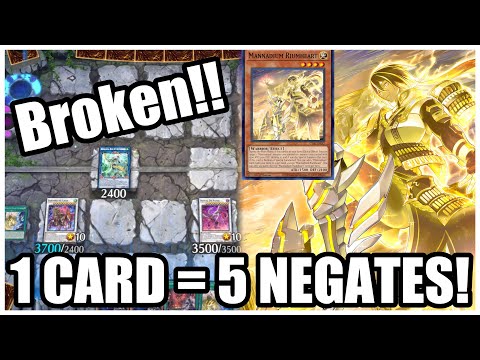 NEW 1 CARD = 5 NEGATES! MANNADIUM EASY GUIDE