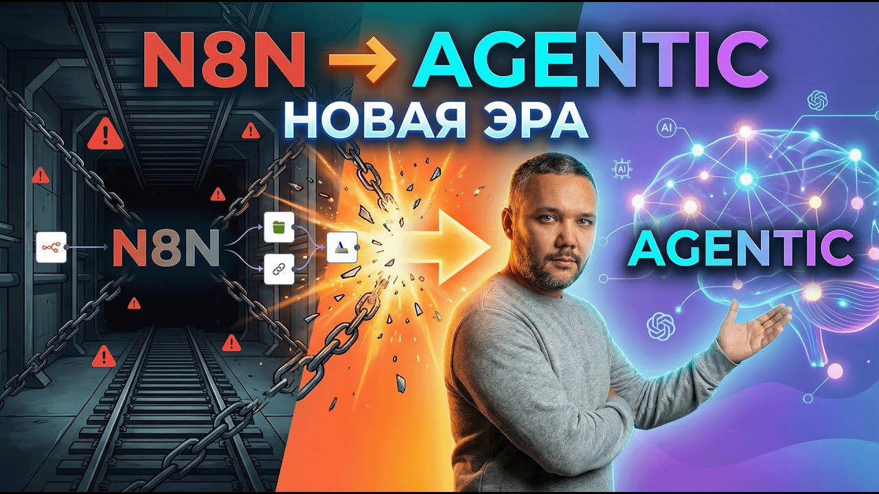 N8N УСТАРЕЛ? Agentic Workflow + skills = AI-сотрудник